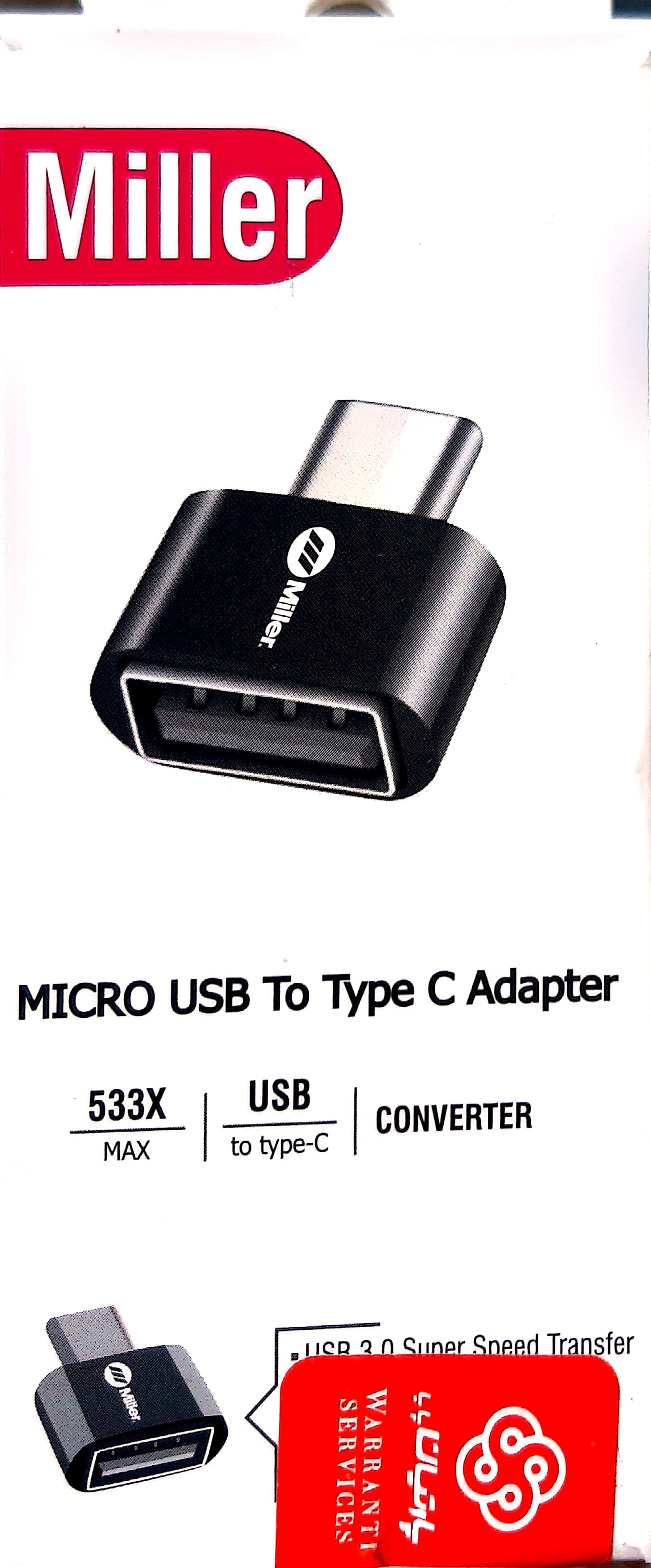 تبدیل OTG Type-c برند Miller مدل MO-203