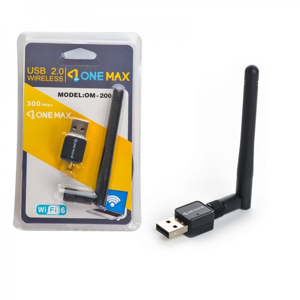 دانگل شبکه وای فای آنتن دار دتکس پلاس مدل OM-200a